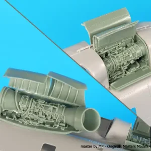 Usine Directe Black Dog A72053 MH-53 E Sea Dragon Engines for Italeri