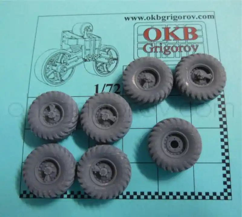 OKB Grigorov S72532 Wheels For ZiL-157/BTR-152, K-70 Vente Directe