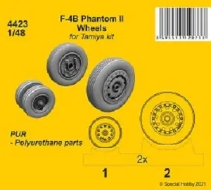 Bon Plan CMK K4423 F-4B Phantom II Wheels TAMIYA