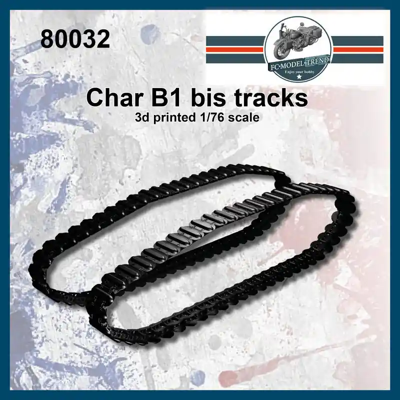 Bon Plan FC ModelTrend 80032 Char B1 bis - Tracks (3D Printed)