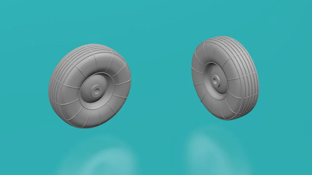 EMP3D 99160908-65 Koła Gumowe - Typ 3.2 - 6 Sztuk - 6,50mm Średnicy Offre Exclusive