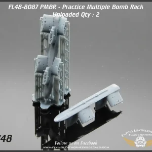 Meilleur Choix Flying Leathernecks 48-8087 PMBR (Practice Multiple Bomb Rack) - Unloaded (2 pcs / 3D-Printed)
