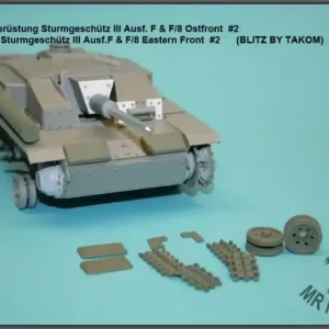 Authentique MR Modellbau 35668 Stowage And Gear Sturmgeschütz III Ausf.F And F/8 Eastern Front 2 (Blitz By Takom)