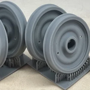 Offre Limitée EMP3D 25010109 Koła Obręczowe 1000mm - Zużyte - 2 Sztuki