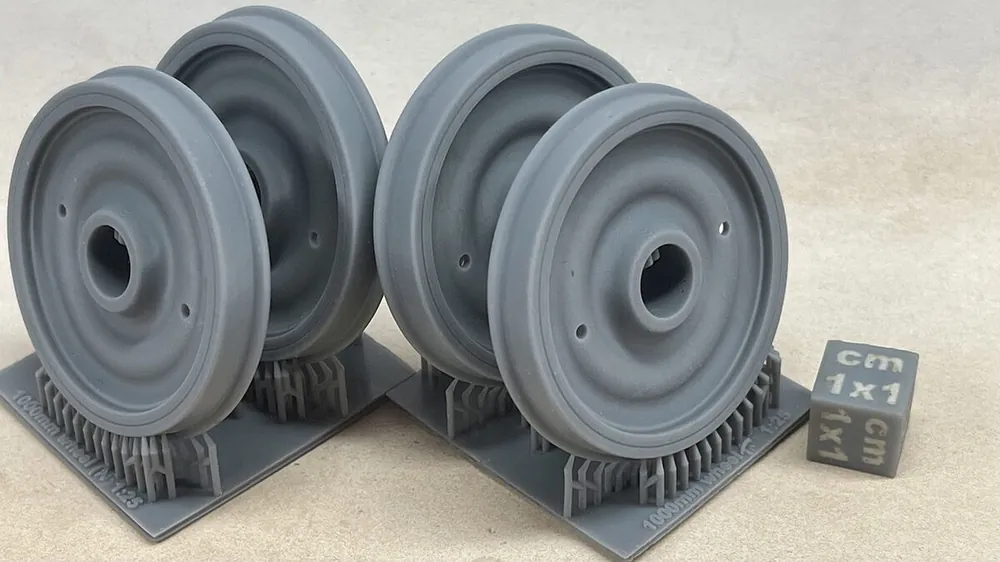 Offre Limitée EMP3D 25010109 Koła Obręczowe 1000mm - Zużyte - 2 Sztuki