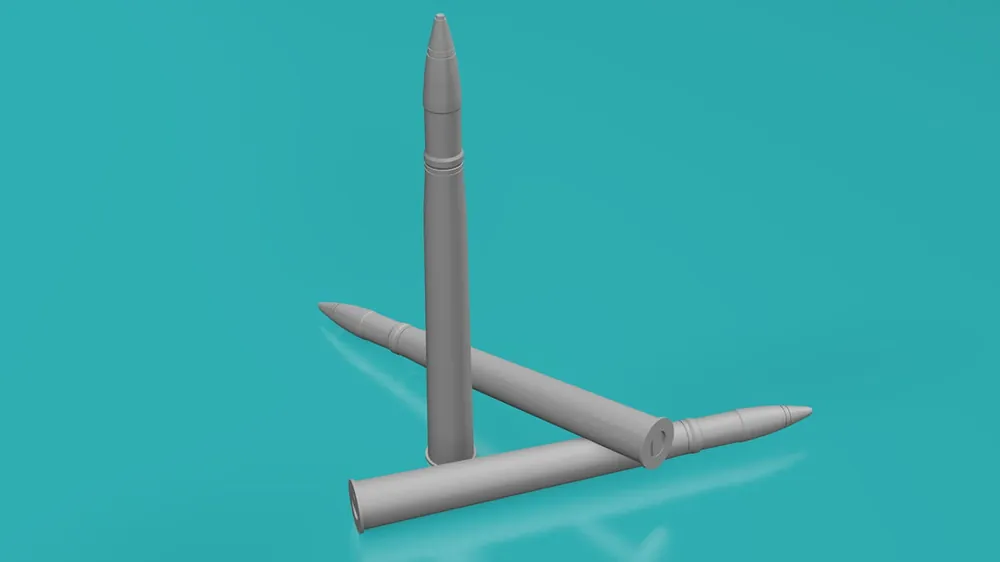 EMP3D 48040500 Amunicja 76,2mm PaK36(R) - Sprgr 39 HE - 10-12 Sztuk Vente Flash