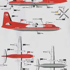 Affaire À Saisir LPS Hobby 144-16 Fokker F-27 Friendship - Northwest Airlink N278MA