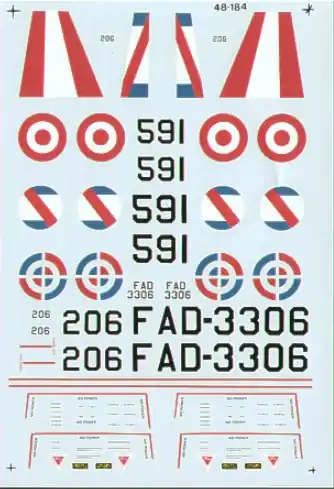 Jusqu'à Épuisement Des Stocks Superscale 480184 Lockheed T-33 Shooting Star (3 schemes)