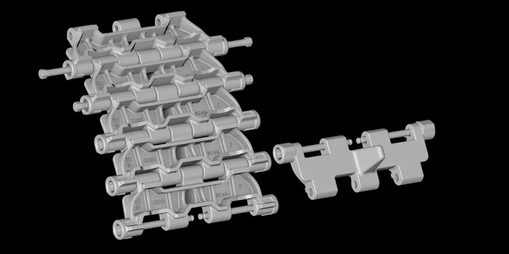 EMP3D 25170270 Gąsienice RMSh - 192 Ogniwa, Piny Réduction