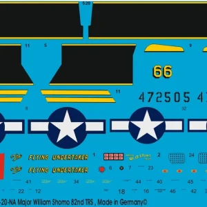 Peddinghaus-Decals 2659 P-51D-20-NA Major William Shomo 82nd TRS Achat Immédiat