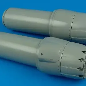 Aires 2099 F-14B/D Tomcat exhaust nozzles Tamiya Réduction