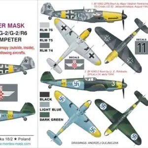 Nouvelle Collection Montex K32262 Bf 109G-2 Trumpeter