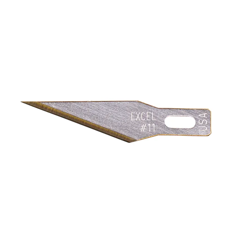 Super Prix NEW! Excel Hobby Tools 20811 No.11 Zirconium Nitride Coated Blade (5 pcs)