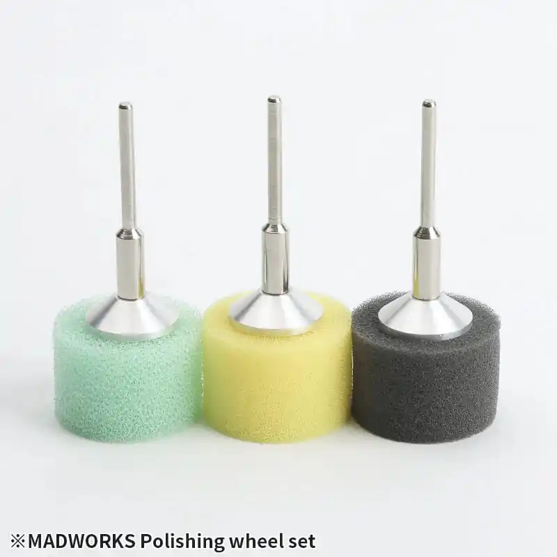 NEW! Madworks PW-000 Polishing Wheels - 3 Wheels Set Dernier Modèle