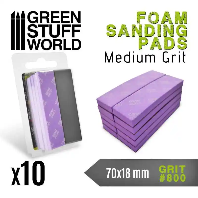 Produit De Marque Green Stuff World 10772 Foam Sanding Pads 800 Grit