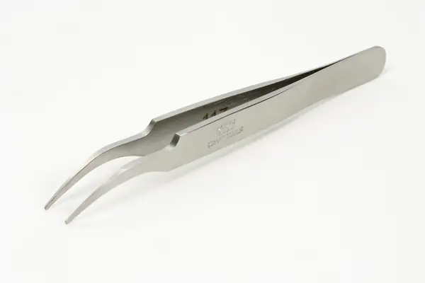 Soldes Tamiya 74108 HG Angled Tweezers Round Tip
