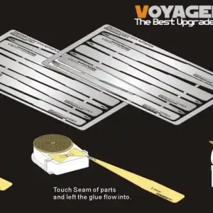 Populaire VoyagerModel.Co.Ltd TEZ042 Voyager stainless super glue aplicators