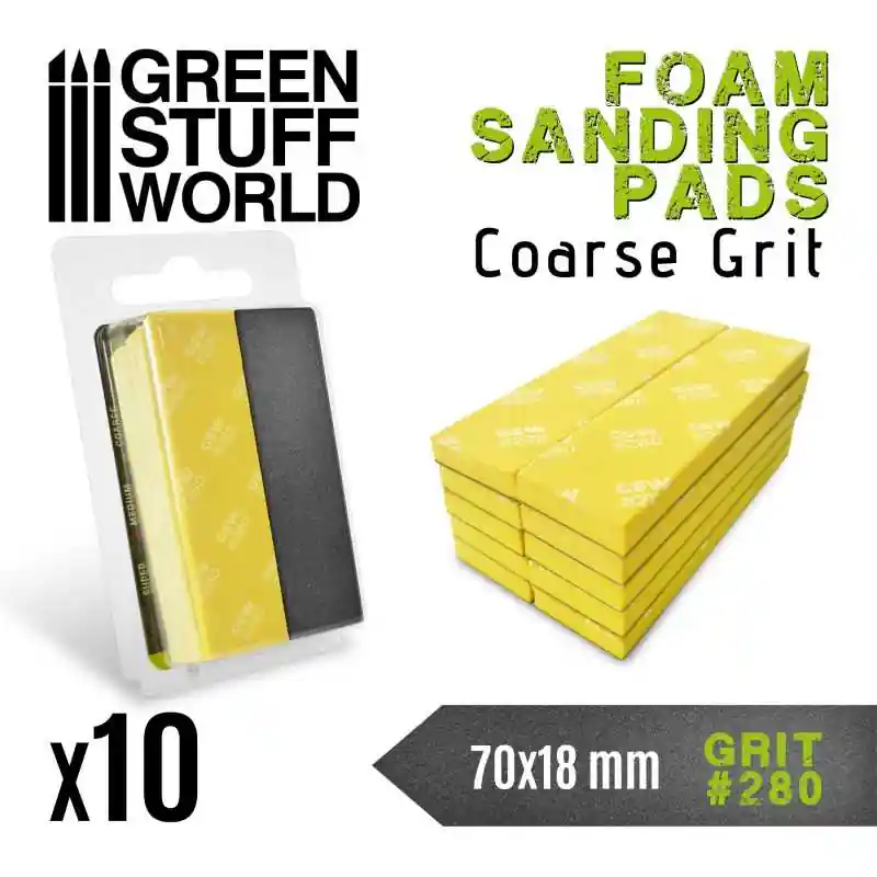 Satisfait Ou Remboursé Green Stuff World 10769 Foam Sanding Pads 280 Grit