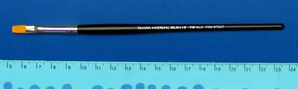 Dernier Modèle Tamiya 87047 High Finish Flat Brush No.2