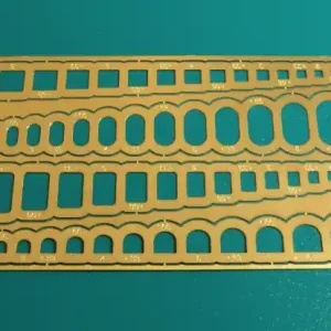 Hauler QT008 scribing templates rectangles,ovals, ETC Meilleur Prix