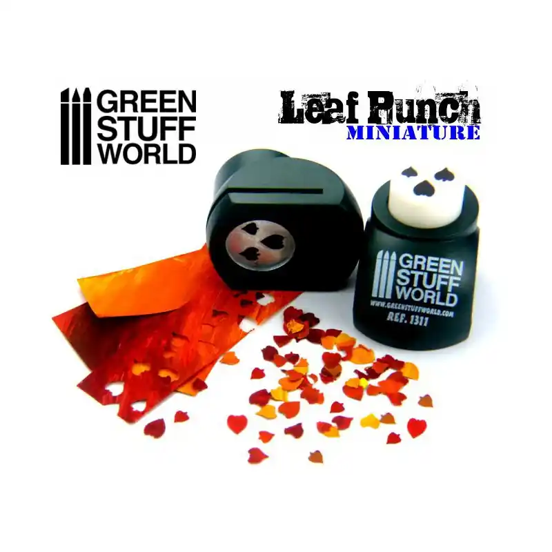 Bon Plan Green Stuff World 1311 Leaf Punch Dark Green