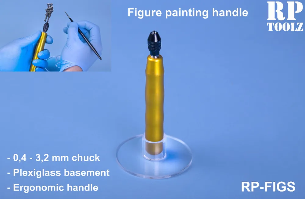 RP TOOLZ RP-FIGS Figure paiting handle with acrylic basement Meilleur Prix