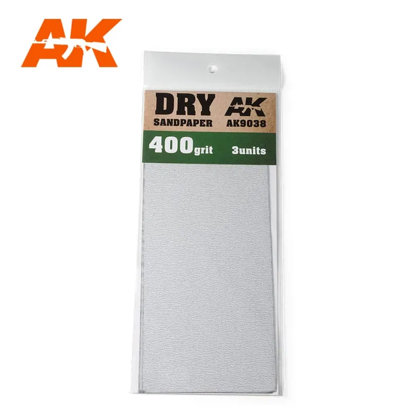 Usine Directe AK-Interactive 9038 Dry Sandpaper 400