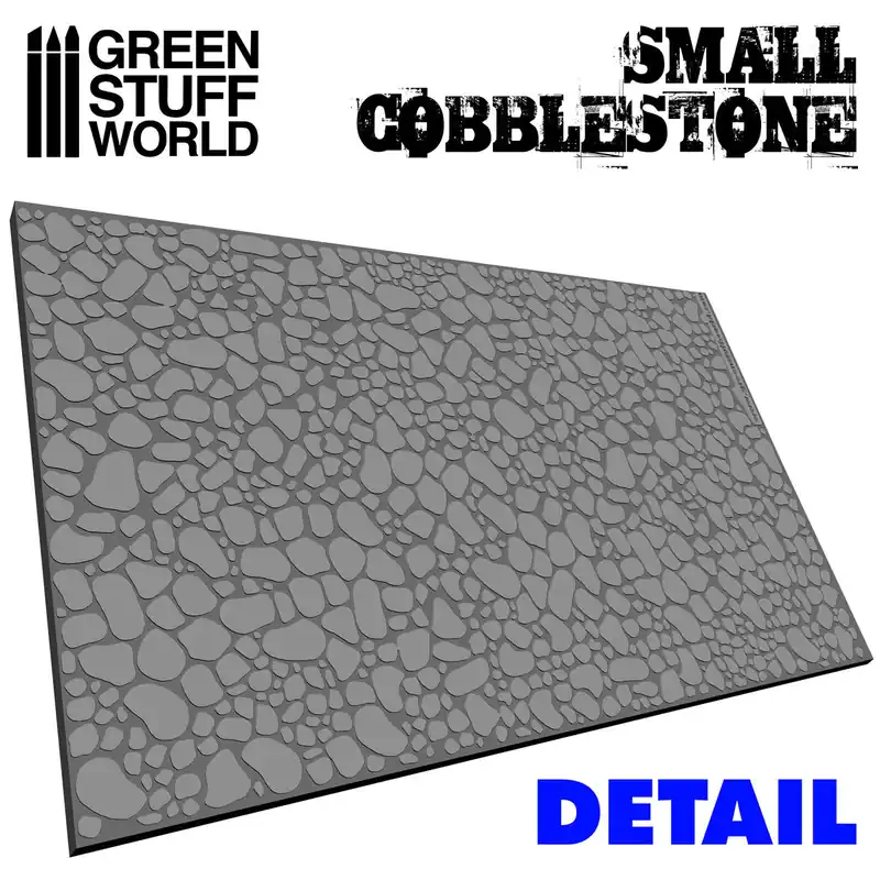 Livraison Express Green Stuff World 1374 Small Cobblestone Rolling pin