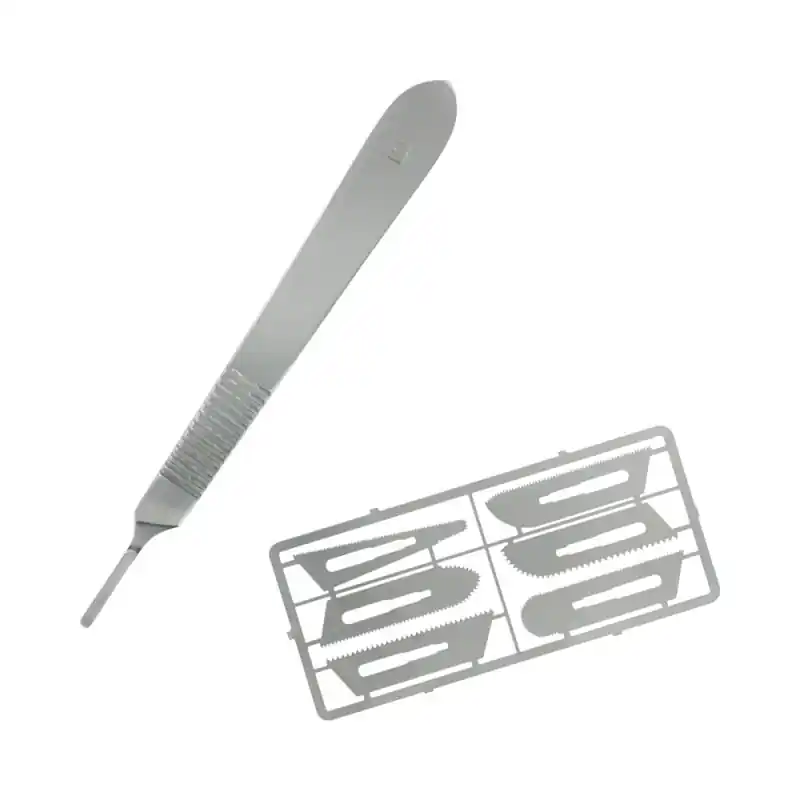 Prix Choc Shesto PKN0009-K Modelcraft Precision Saw Set (0.24mm) With Scalpel Handle