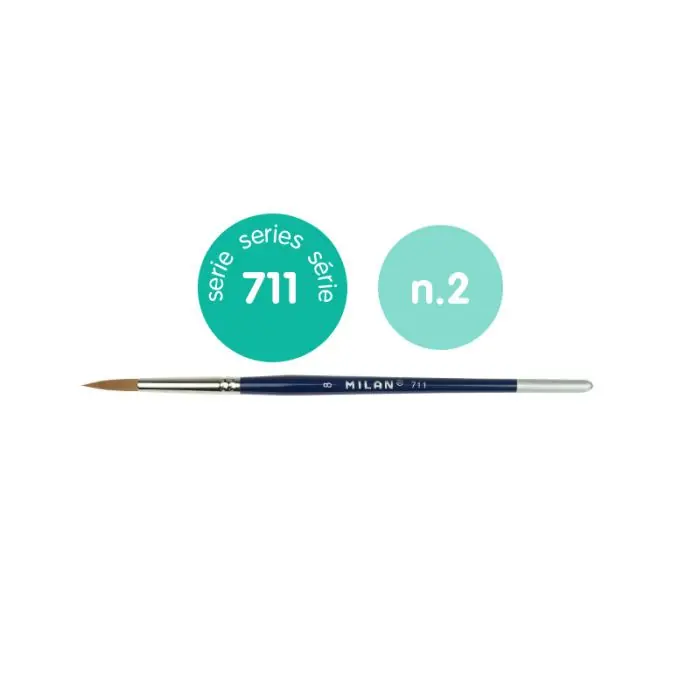 Nouvelle Collection MILAN 0471102 Fine Selection round paintbrush series 711 no. 2