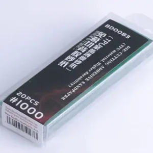 Seulement Aujourd'hui Border Model BD0083 Die-Cutting Adhesive Sandpaper 1000 - 20 pcs. (TPU Material - Higher Durability)