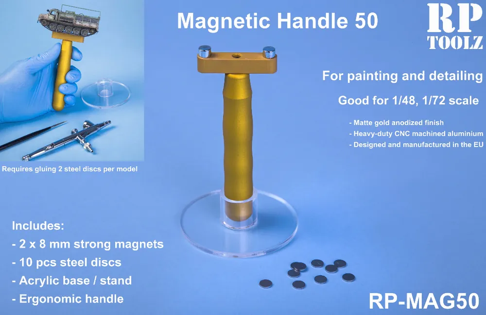 RP TOOLZ RP-MAG50 Mag50 , Magnetic handle with acrylic basement Meilleur Prix