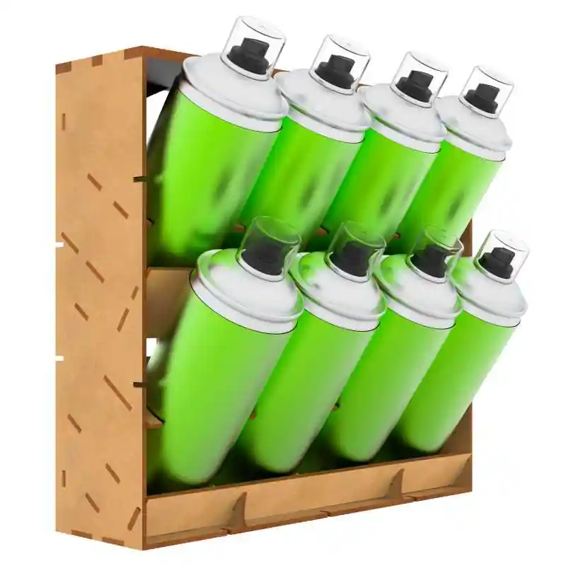 Soldes Green Stuff World 12019 MDF Paint Organizer Vertical Sprays