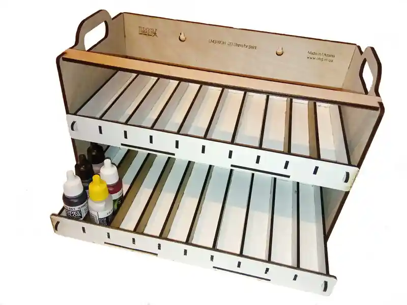 Nouveauté Laser model graver WO-20 Stand For Paint 80x25-35mm Double