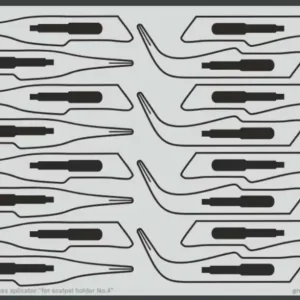 Marque Green Strawberry NIS-14 Super Glue Stainless Applicator (For Scalpel Holder No.4)