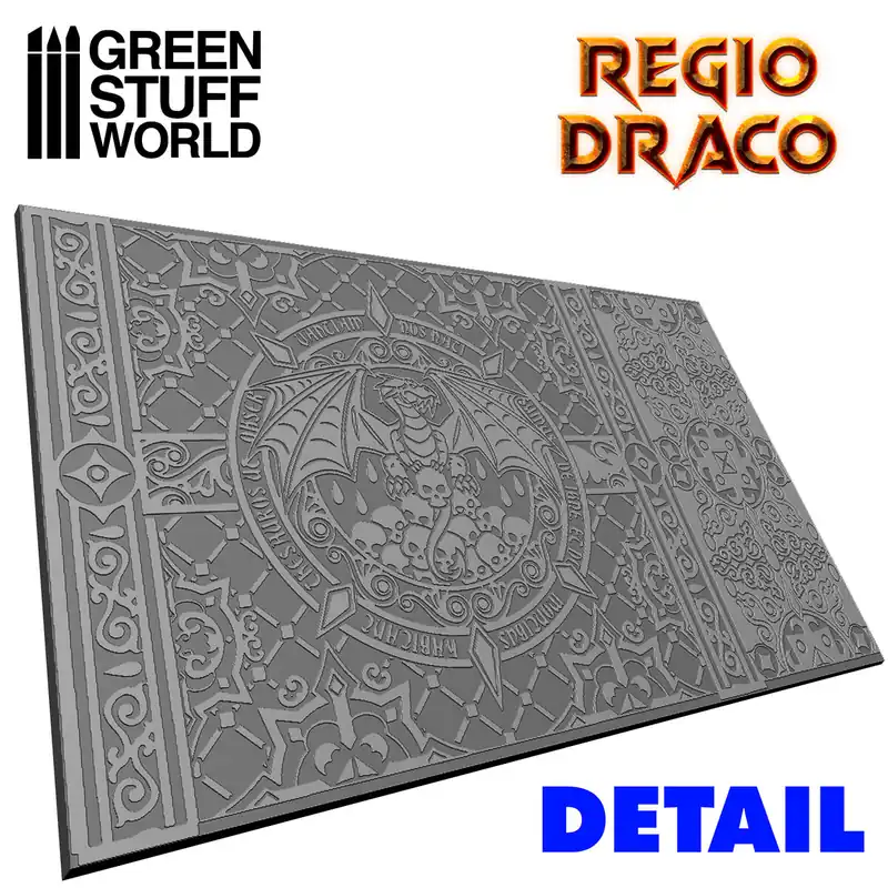 Green Stuff World 2986 Rolling pin Regio Draco Réduction