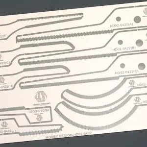 Hobby design HD02-0422 0.15 mm Etching Saws Sets C Commander Vite