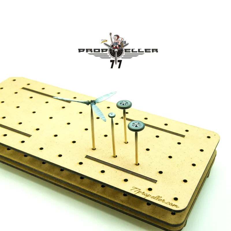77propeller 307 The Stand For Small Parts of The Model- Capacity 60 Slots Usine Directe