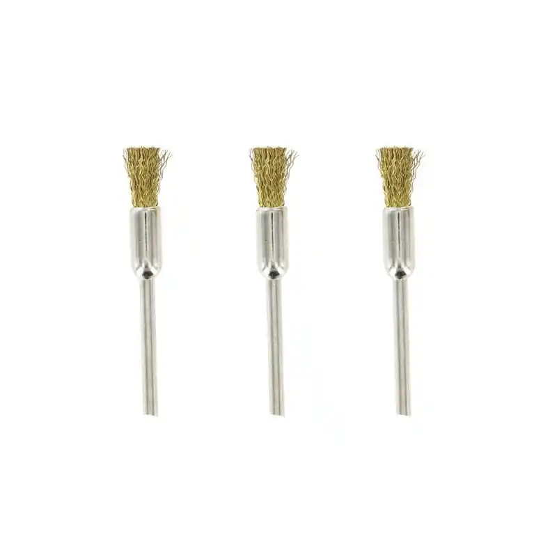 Réduction Shesto RBU6847-3 Rotacraft Brass Pencil Brushes (3 pcs)