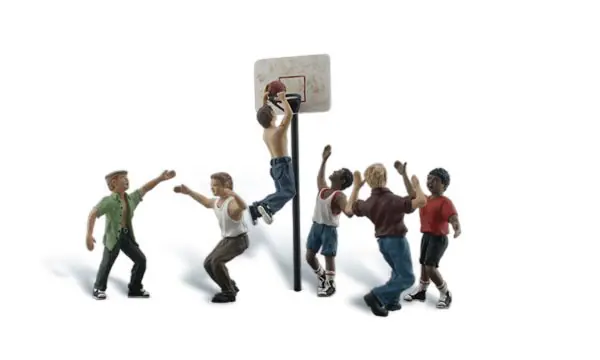 Woodland Scenic A1926 Shootin‘ Hoops Remise